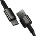 Baseus Дата кабель USB 2.0 AM to USB-C 2.0m 100W black Baseus (CAWJ000101)