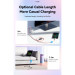 Essager Дата кабель USB-C to USB-C 2.0m 100W white Essager (EXCTT1-WLA02-P)