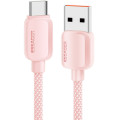 Essager Дата кабель USB 2.0 AM to USB-C 1.0m 100W pink Essager (EXC7A-WL04-P)