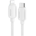 Essager Дата кабель USB-C to Lightning 2.0m 20W white Essager (EXCTL-WLA02-P)