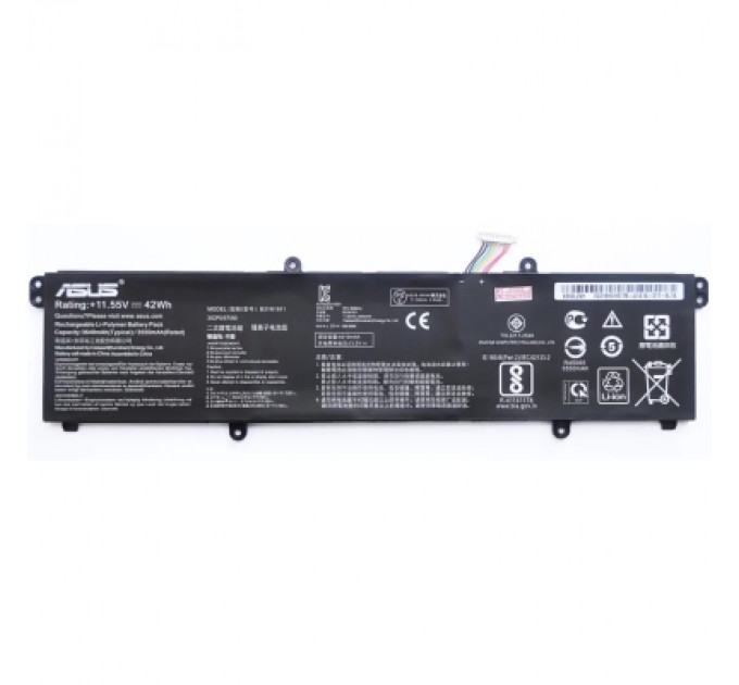 ASUS Акумулятор до ноутбука ASUS X413 B31N1911, 3640mAh (42Wh), 3cell, 11.55V, Li-ion (A47797)