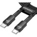 Essager Дата кабель USB-C to USB-C 3.0m 100W black Essager (EXCTT1-XCC01)