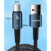 Essager Дата кабель USB 2.0 AM to USB-C 2.0m 100W blue Essager (EXC7A-CGA03-P)
