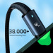 Essager Дата кабель USB 2.0 AM to USB-C 2.0m 100W blue Essager (EXC7A-CGA03-P)