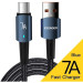 Essager Дата кабель USB 2.0 AM to USB-C 2.0m 100W blue Essager (EXC7A-CGA03-P)