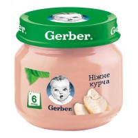 Дитяче пюре Gerber Курча, 80 г (7613033644948)