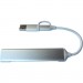 Dynamode Концентратор Dynamode 5-in-1 USB Type-C/Type-A to 1хUSB3.0, 2xUSB 2.0, card-reader SD/MicroSD (DM-UH-518)