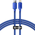 Baseus Дата кабель USB-C to Lightning 1.2m 20W blue Baseus (CAJY000203)