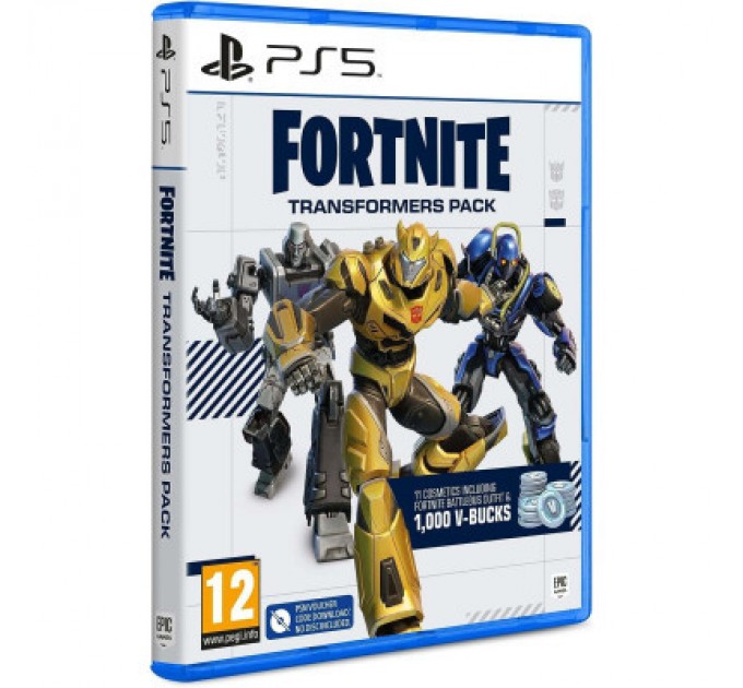 Sony Гра Sony Fortnite - Transformers Pack, код активації (5056635604460)