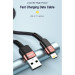 Essager Дата кабель USB 2.0 AM to Lightning 2.0m 2.4A black Essager (EXCL-XCA01)