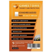 Протектор для карт Games7Days 65 х 100 мм, Magnum, 100 шт (STANDART) (GSD-016510)