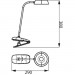 Philips Настільна лампа Philips LED Reading Desk lamp Donutclip 3W, 4000K, 1200mAh (Lithium battery), білий (929003179727)