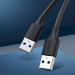 Ugreen Дата кабель USB 2.0 AM/AM 0.5m US102 black Ugreen (10308)
