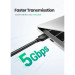 Ugreen Дата кабель USB 3.0 AM/AM 2.0m US128 black Ugreen (10371)