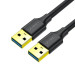 Ugreen Дата кабель USB 3.0 AM/AM 3.0m US128 black Ugreen (90576)