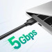 Ugreen Дата кабель USB 3.0 AM/AM 3.0m US128 black Ugreen (90576)