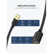 Ugreen Дата кабель USB 3.0 AM/AF 1.0m US129 black Ugreen (10368)
