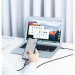 Ugreen Дата кабель USB 2.0 AM to USB-C + Micro 5P 1.0m 3A US177 black Ugreen (30875)