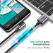 Ugreen Дата кабель USB 2.0 AM to USB-C 3.0m 3A US284 90° corner black Ugreen (70255)