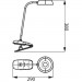 Philips Настільна лампа Philips LED Reading Desk lamp Donutclip білий (929003179707)
