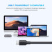 Ugreen Дата кабель USB-C 3.1 to Micro USB 3.0 1.0m 3A US312 black Ugreen (20103)