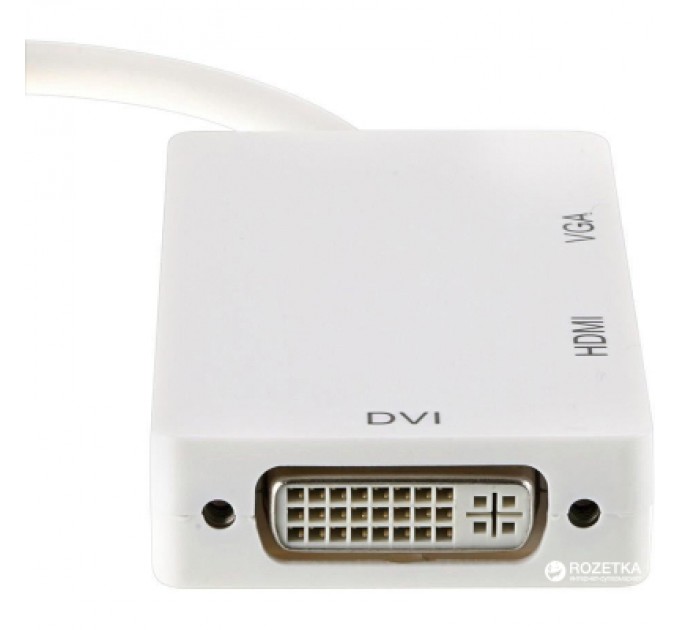 PowerPlant Порт-реплікатор PowerPlant mini Display Port — HDMI, DVI, VGA (3 в 1) (CA910946)