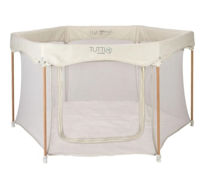 Tutti Bambini Дитячий манеж Tutti Bambini Hexa бежевий (511800/EC)
