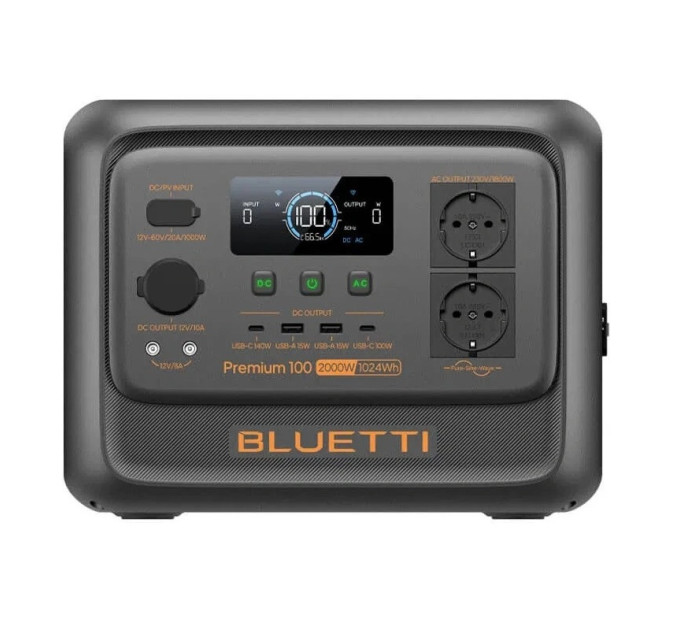 BLUETTI Зарядна станція Bluetti Premium 100 V2, 2000W, 1024Wh