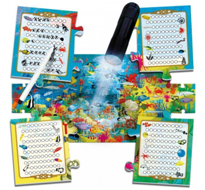 Пазл Headu Досліджуйте морське життя (IT22311)