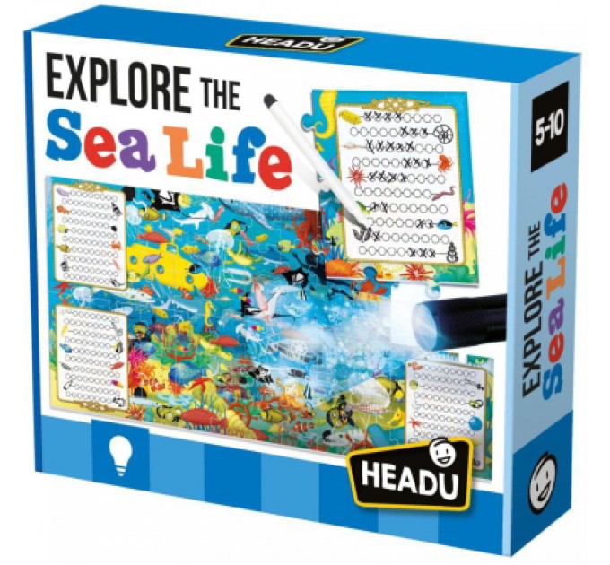 Пазл Headu Досліджуйте морське життя (IT22311)