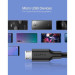 Ugreen Дата кабель USB 2.0 AM to Micro 5P 1.0m US289 Black Ugreen (60136)