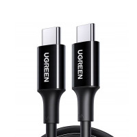 Дата кабель USB-C to USB-C 2.0m US300 100W 5A (Black) Ugreen (80372)
