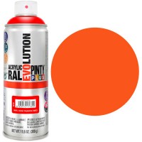 Фарба-аерозоль Pintyplus на водній основі Evolution Ral 2004 Жовтогаряча 400 мл (8429576170405)