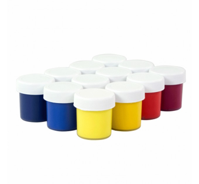 Гуашеві фарби Rosa Studio Classic 12 кольорів по 20 мл (4823098527039)