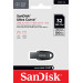 SanDisk USB флеш накопичувач SanDisk 32GB Ultra Curve Black USB 3.2 (SDCZ550-032G-G46)