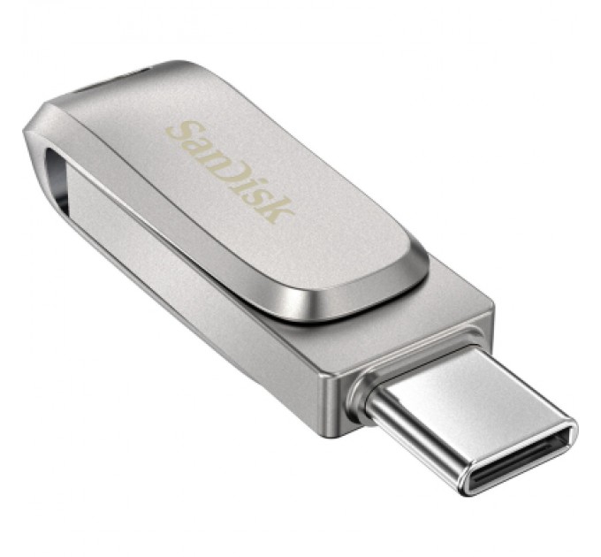 SanDisk USB флеш накопичувач SanDisk 64GB Dual Drive Luxe USB 3.1 + Type-C (SDDDC4-064G-G46)