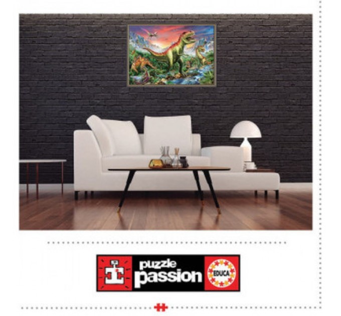 Пазл Educa Jurassic Forest 1000 елементів (6337608)