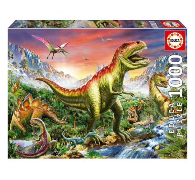 Пазл Educa Jurassic Forest 1000 елементів (6337608)