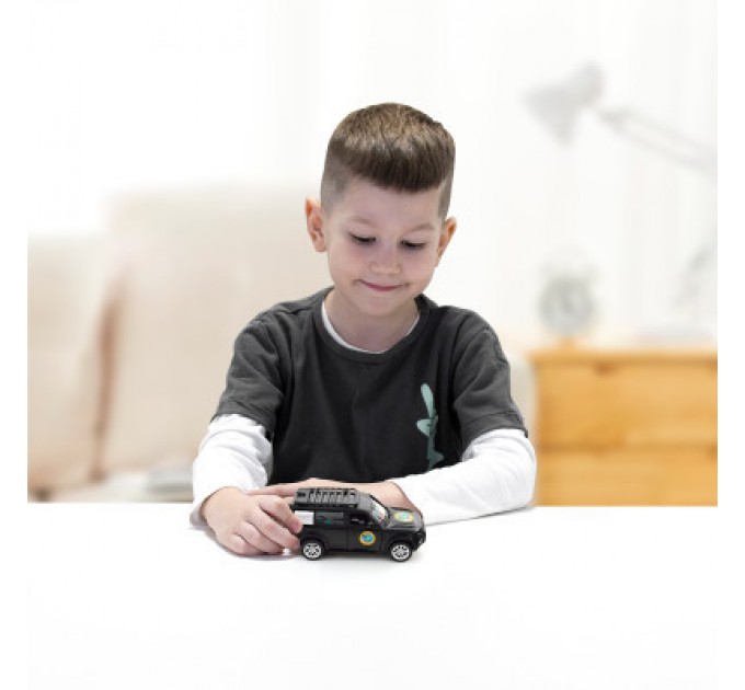 Машина TechnoDrive Автомодель серії Шеврони Героїв - Land Rover Defender 110 - ГУР МО (250364M)