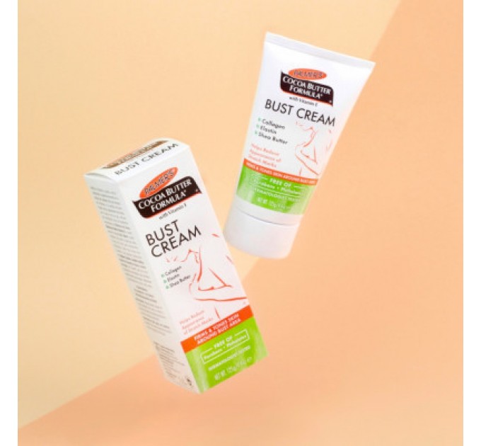 Косметика для мам Palmer's Зміцнюючий крем для грудей з олією какао і вітаміном Е, 125 г (4070-6.00)