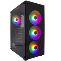 Корпус 1stPlayer V3-B-BK-4F1