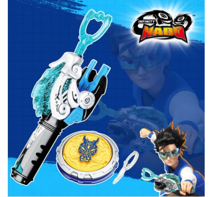 Дзига Infinity Nado VI серія Starter Pack Fury Wave Dragon Лютий Дракон (EU654111)