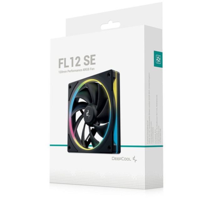 Deepcool Кулер до корпусу Deepcool Вентилятор Deepcool FL12SE для корпусу 120x120x25мм, HB, 4001900 RPM10, (FL12 SE)