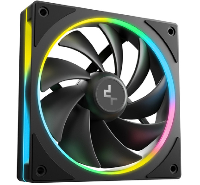 Deepcool Кулер до корпусу Deepcool Набір вентиляторів Deepcool FL12SE 3IN1 для корпусу 3*120x120x25мм, HB, (FL12 SE 3IN1)