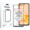 BeCover Скло захисне BeCover ZTE Blade A36 / Nubia A36 Black (714373)