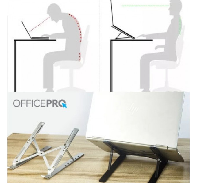 OfficePro Підставка до ноутбука OfficePro LS320S Silver (LS320S)