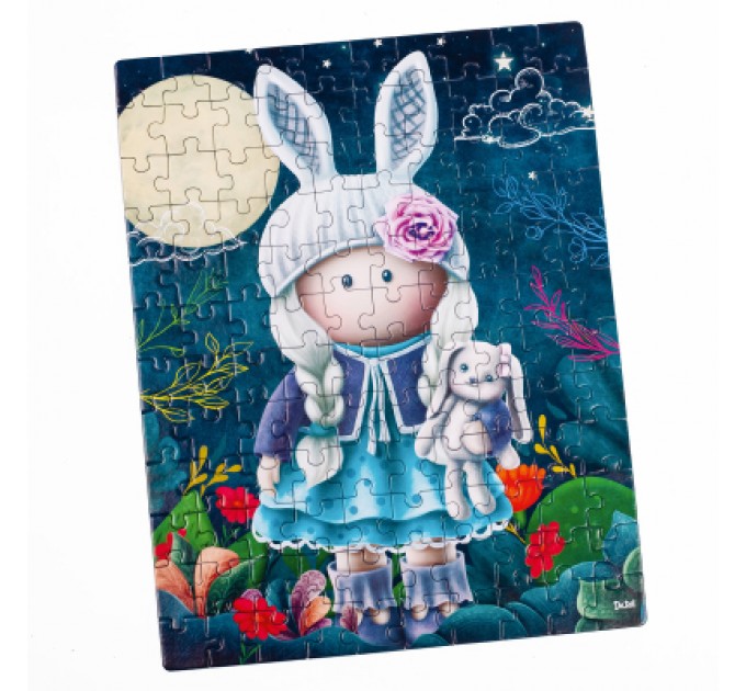 Пазл De.tail Лялька-зайчик 120 елементів (DT100-01)