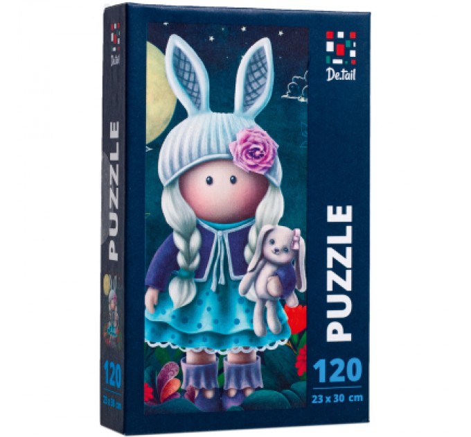 Пазл De.tail Лялька-зайчик 120 елементів (DT100-01)