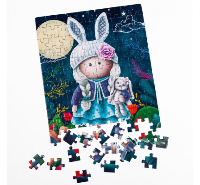 Пазл De.tail Лялька-зайчик 120 елементів (DT100-01)