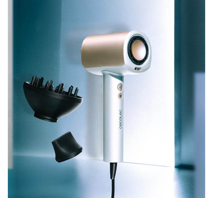 Cecotec Фен Cecotec DryGlam Nano Plasma Champagne (A01_EU01_101438)